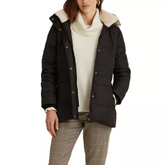 NWT LAUREN Ralph Lauren Puffer Coat - Picture 1 of 7